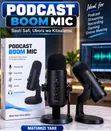 Podcast Boom Mic - Professional USB Microphone - 3