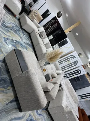 Sofa ya L-Shape - Grey Ubora wa Juu