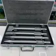 Total Industrial Hex Shank Demolition Chisel Point Set - 4pcs - 1