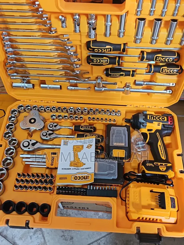 INGCO Professional Wrench & Tool Set - Brand New - 1