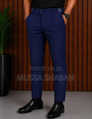 Men's Adjustable Trousers - Classic Fit