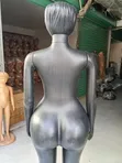 Full Body Female Mannequin - Black - 2