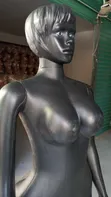 Full Body Female Mannequin - Black - 4