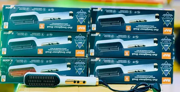 RAF Hair Straightener Brush (R.406W) - 1