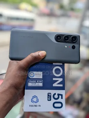 New Tecno Camon 50 Pro 256GB Black