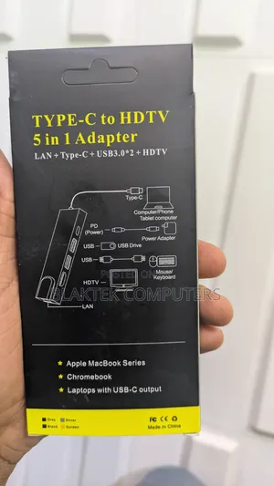 Adapteri ya Type-C kwenda HDMI 5-in-1