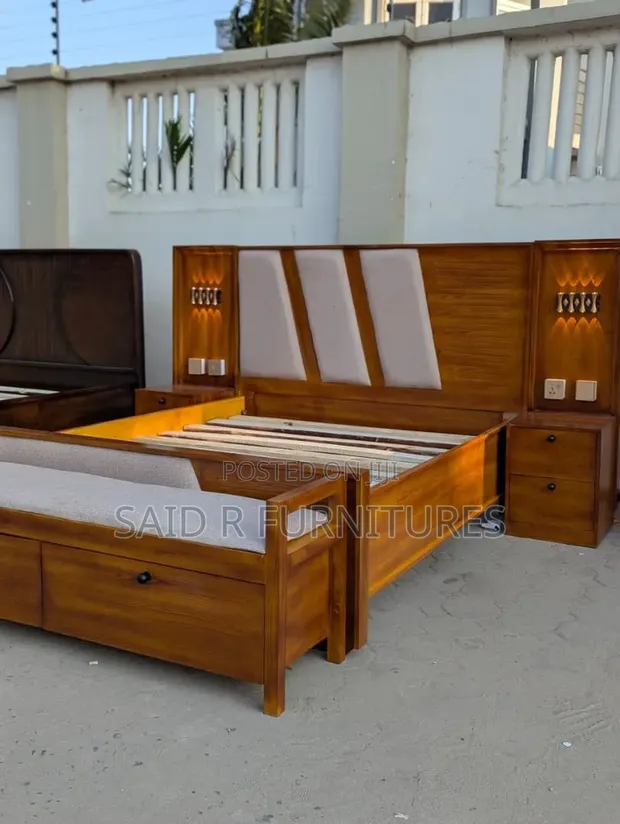 Modern Super King Bed Frame 5x6 - 1