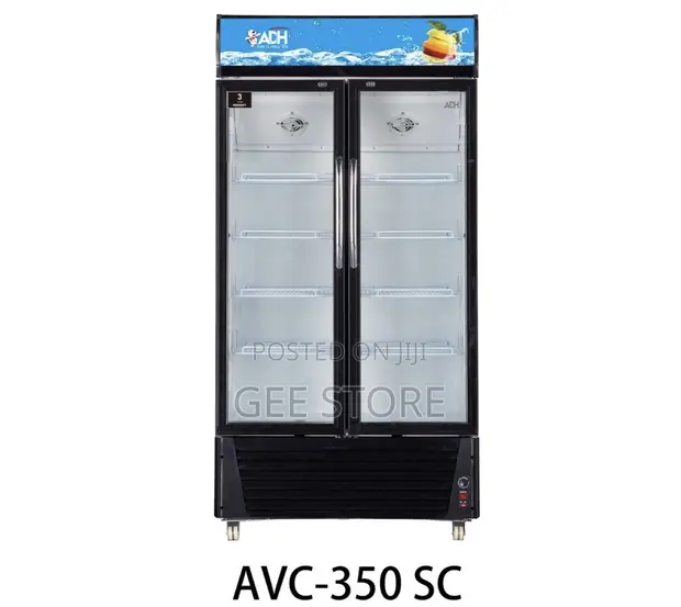 ADH Double-Door Showcase Refrigerator (AVC-350 SC) - 1
