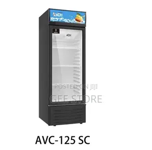 Adh Showcase Fridge (AVC-125 SC) - Black
