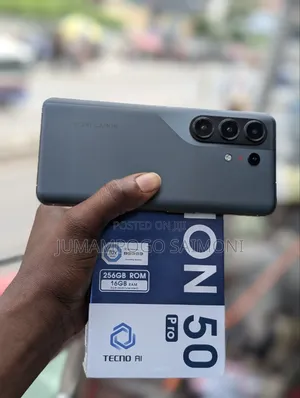 New Tecno Camon 50 Pro 256GB Black