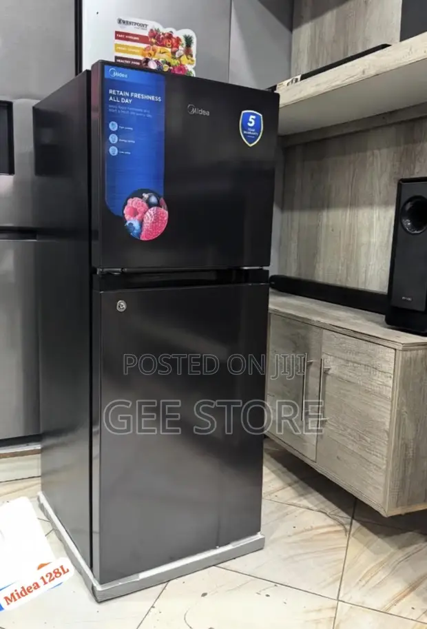 Friji la Midea 128L Mlango Mbili - 1