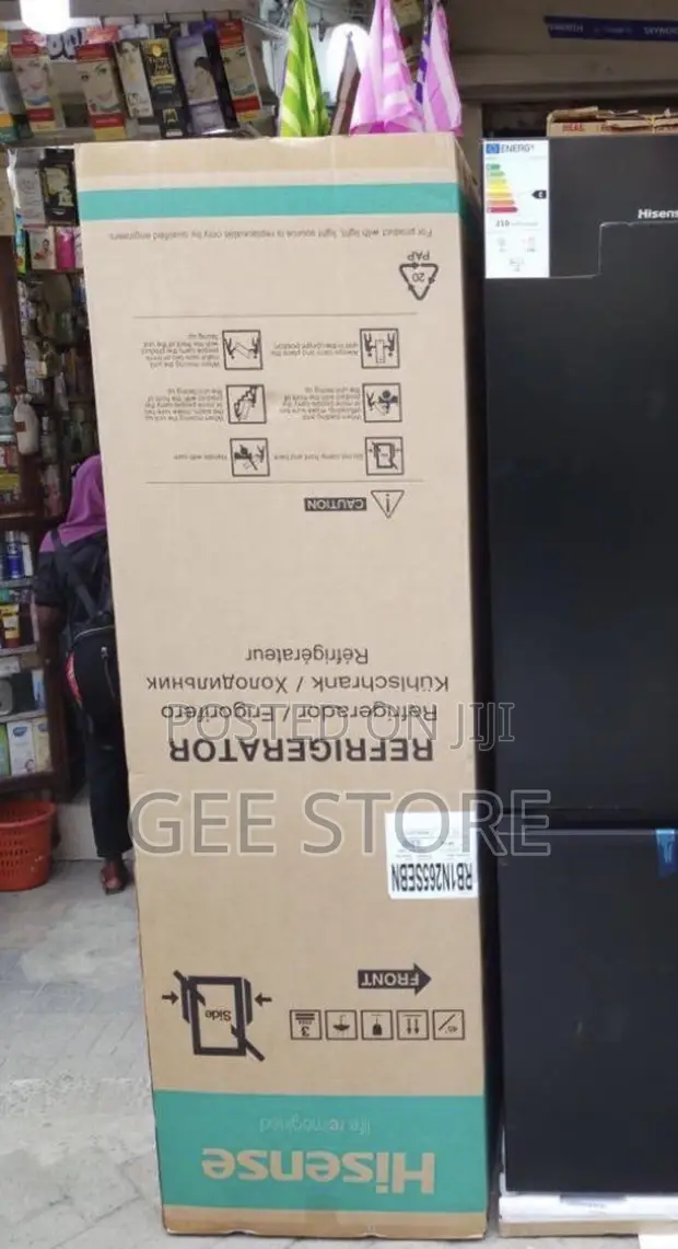 Friji la Hisense Lango Mbili Model RB1N265SEBN - 1