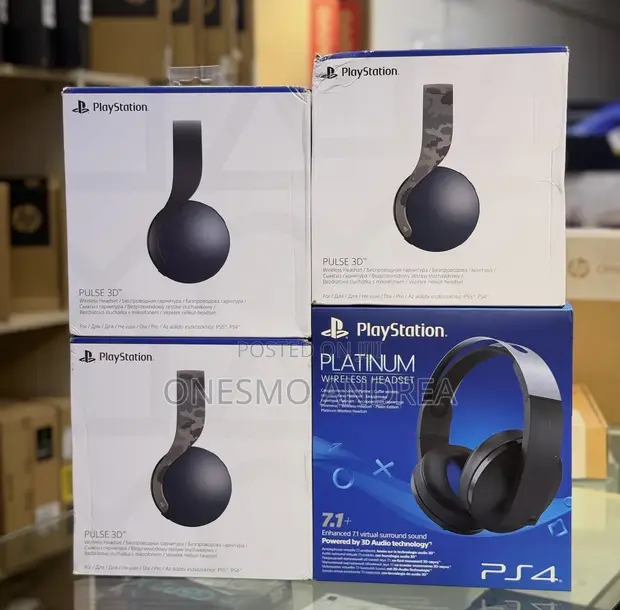 Sony Pulse 3D Camo Army Headset - 1