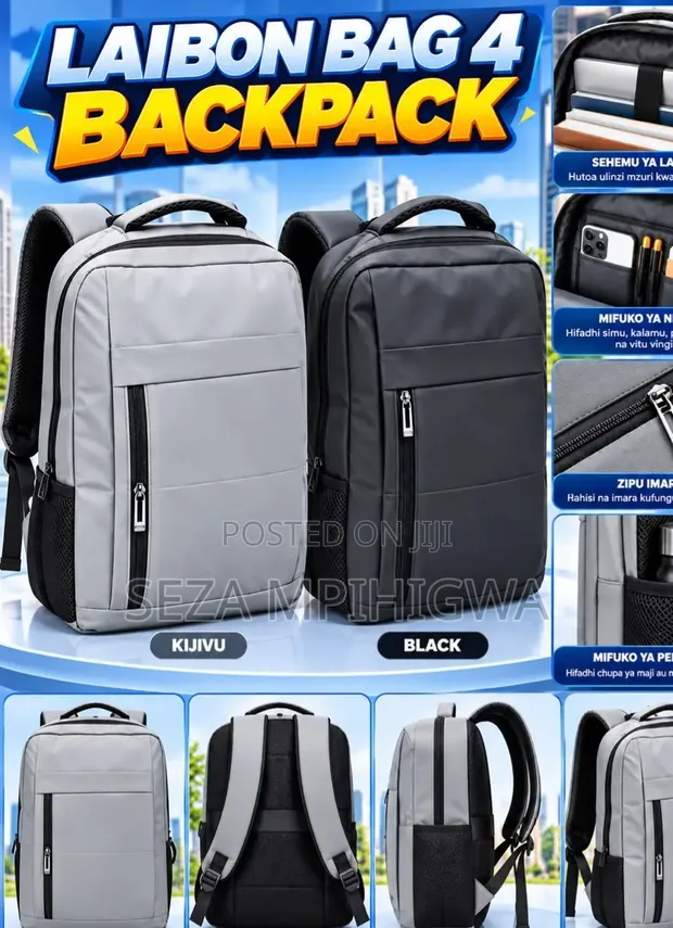Laptop Bag - Grey/Black - 1