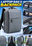 Ergonomic Laptop Backpack - Water-Resistant - 3