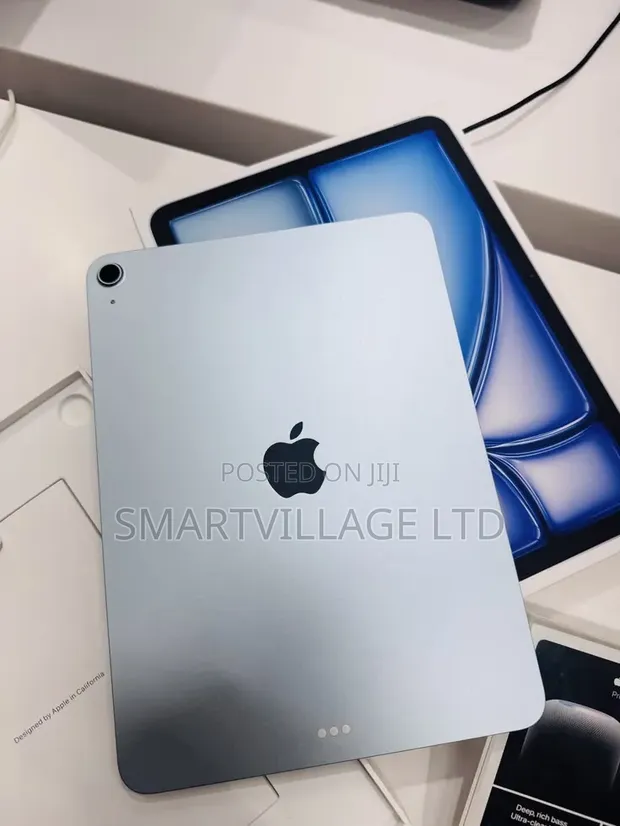 Apple iPad Air 11-inch Mpya (2024) M2 Chip 128GB Bluu - 1
