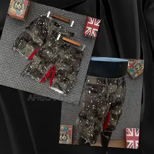 Camouflage Cargo Shorts - Sizes 30-36
