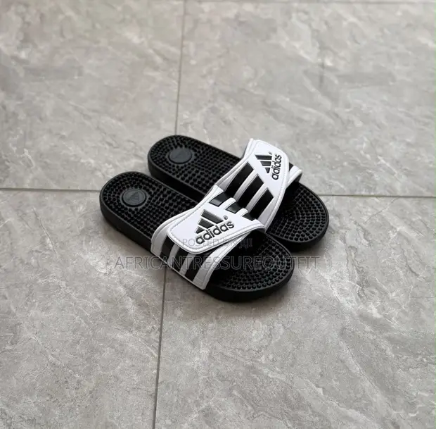 Adidas Adissage Slides - Ukubwa Wanaume 40-45 - 1