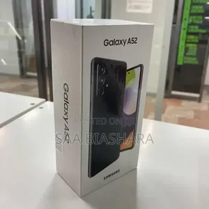New Samsung Galaxy A52 128GB Black