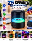 Mini Portable Speaker with Modern Lights - 3
