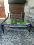 King Size Bed Frame with 8-Inch Mattress - Mbeya Foam - 1