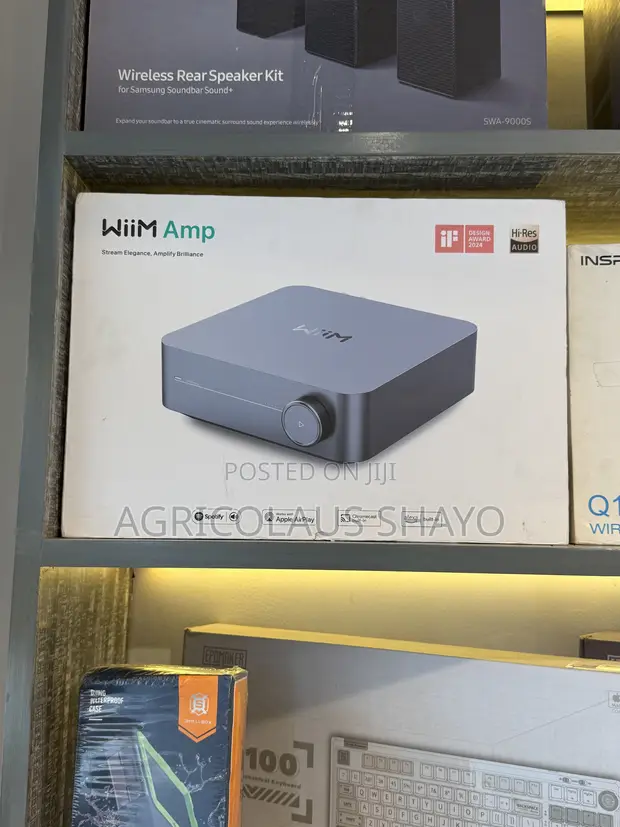 WiiM Amp Stereo Amplifier ya Multiroom Streaming ya High-Res - 1