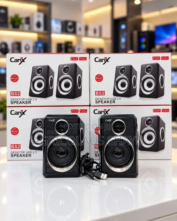 Carix BS2 Desktop USB 2.0 Speakers - 1