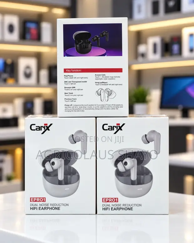Carix EPRO1 Dual Noise Reduction HiFi Earphones - 1