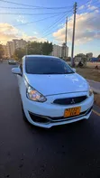 Mitsubishi Mirage 2007 White - 1