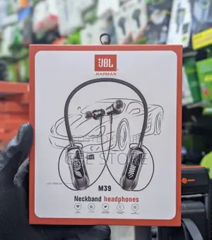 JBL Harman M39 Neckband Headphones na Skrini ya LCD