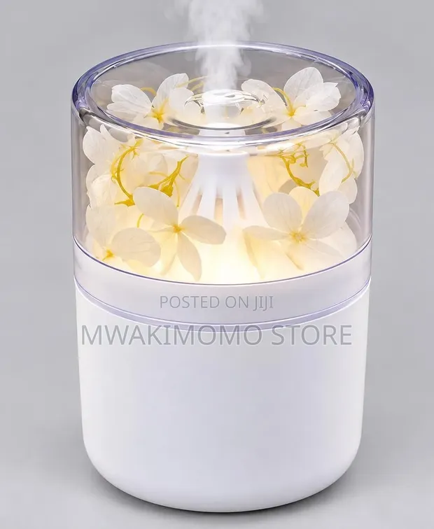 Preserved Flower Ultrasonic Humidifier & Aromatherapy Diffuser - 1