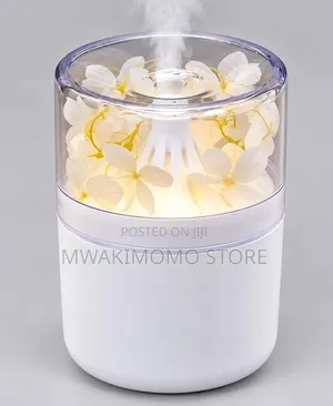 Preserved Flower Ultrasonic Humidifier & Aromatherapy Diffuser