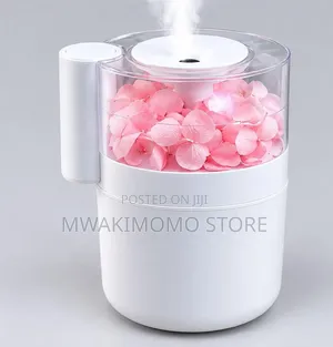 Flower Ultrasonic Cool Mist Humidifier & Essential Oil Diffuser