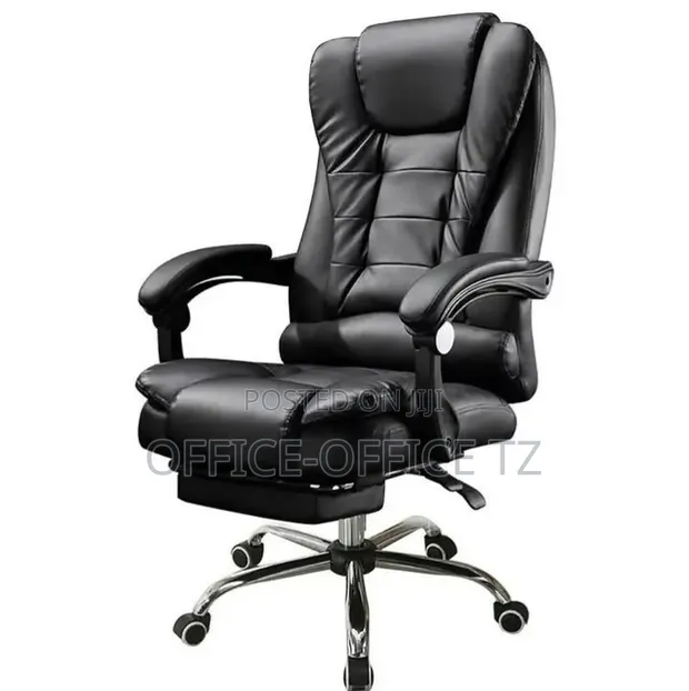 Office Chair with Leg Rest - 1
