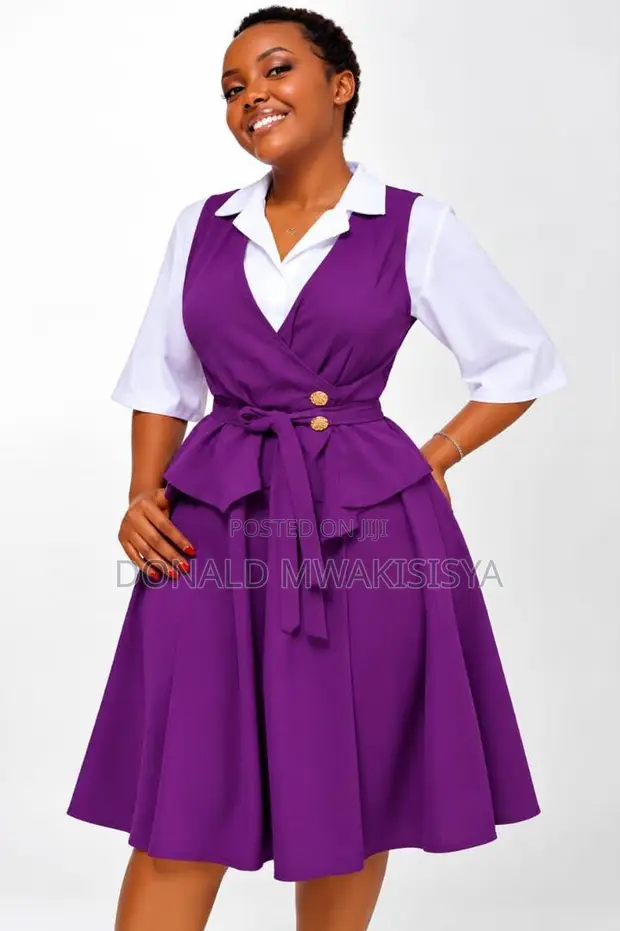 Office Skater Dress - 2 in 1 Edition - 1