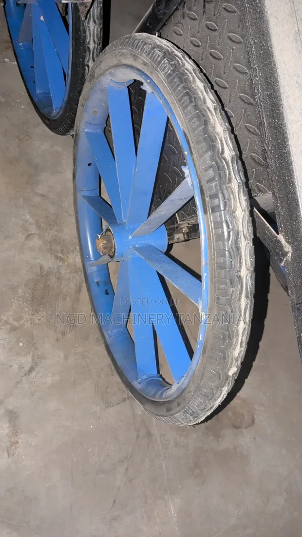 Wheelbarrow Tyre - Heavy-Duty Construction Grade - 1