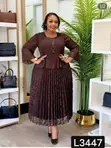 Gauni la Lace la Uturuki - Toleo la Peplum la Kifahari - 3
