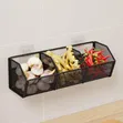 3-Section Mesh Desk or Kitchen Organizer - 2