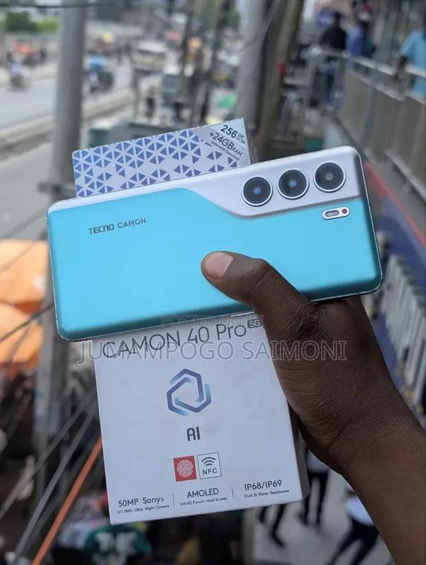 New Tecno Camon 40 Pro 5G 256GB - 1