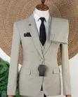 Suti ya Joselino Premium Textured Wool ya Vipande Vitatu - 1