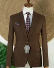 Joselino Coffee Brown 3-Piece Suit - 2
