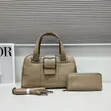 Fashion Leather Woman Handbag - 3
