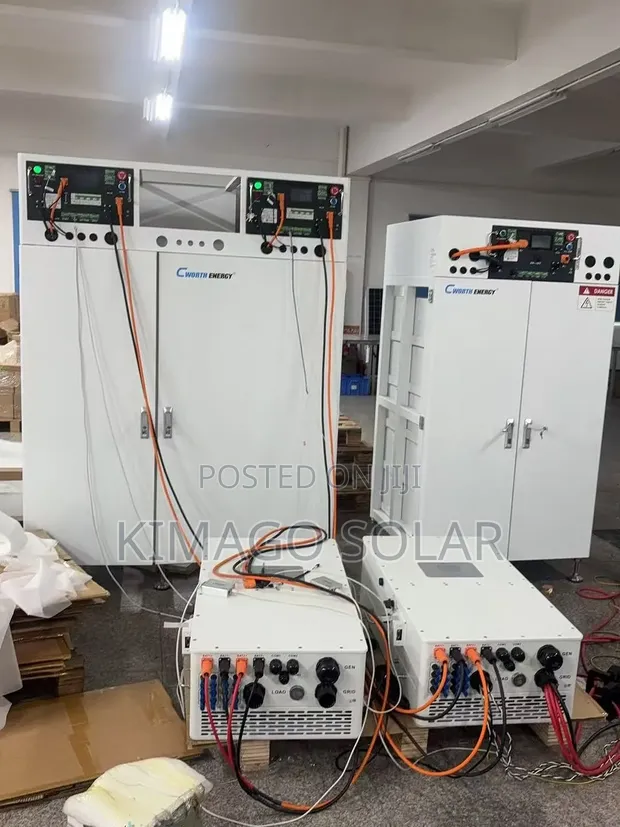 Cworth Energy 50kW Hybrid Solar System 150kWh Battery - 1