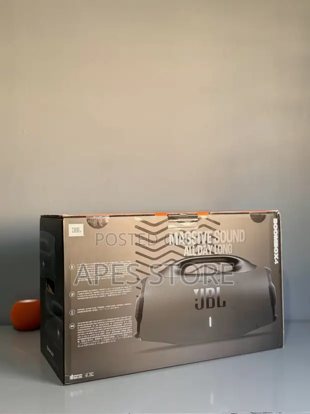 JBL Boombox 4 Portable Bluetooth Speaker - 1
