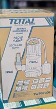 Total 750W (1.0HP) Sewage Submersible Pump with Float Switch - 1