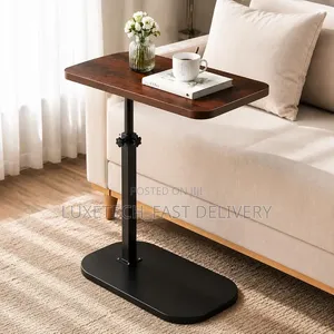 Adjustable C-Shape Sofa Side Table - Laptop Desk