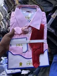 Shati la Pamba la Kiume la Kawaida la Rangi Nyingi - 3