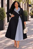 Pleated Boss Lady Dress - Turkey Edition - 1
