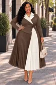 Pleated Boss Lady Dress - Turkey Edition - 2