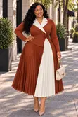 Pleated Boss Lady Dress - Turkey Edition - 3